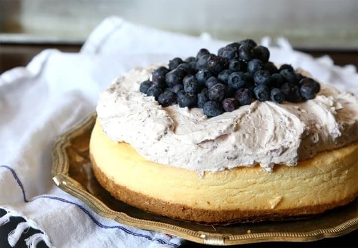 Blueberry Mousse Cheesecake