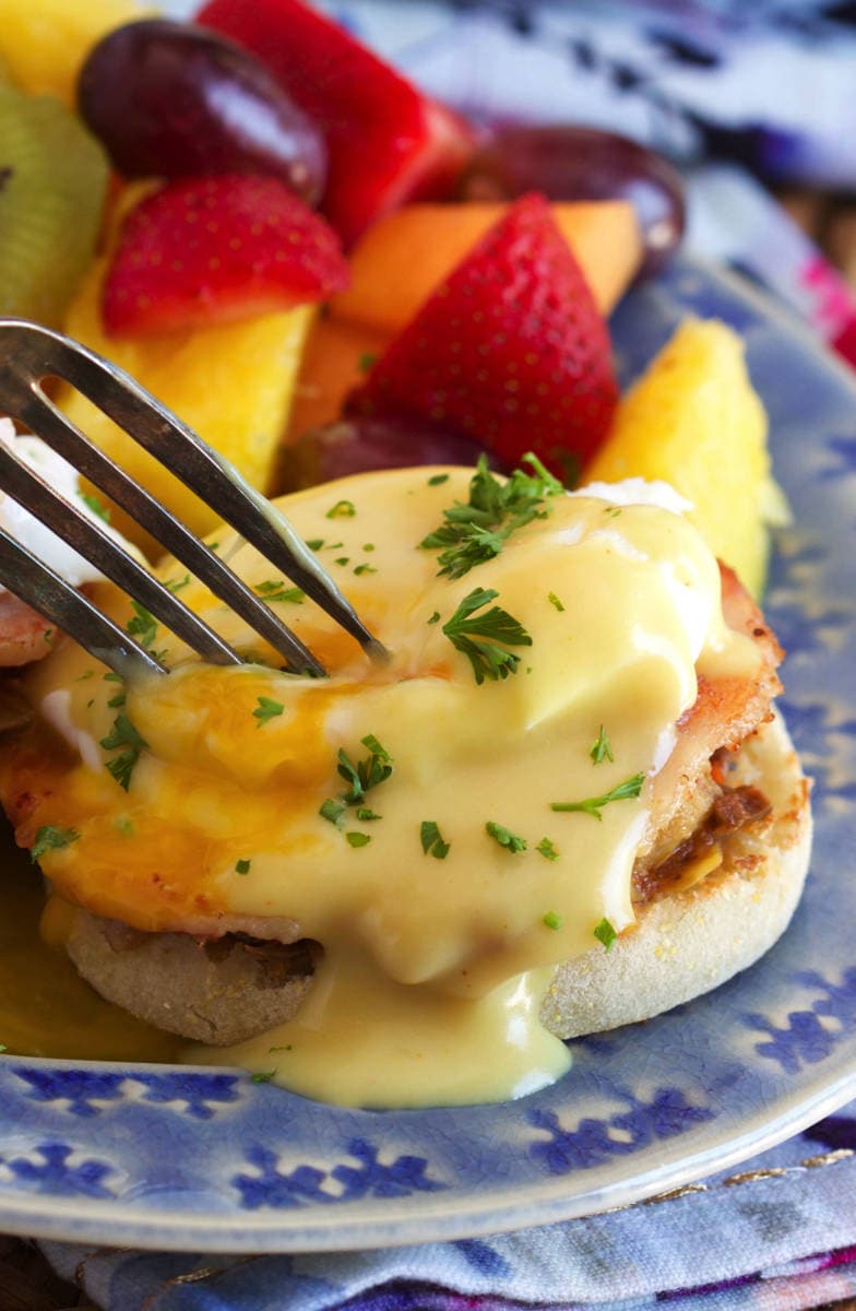 Mediterranean Style Eggs Benedict Recipe