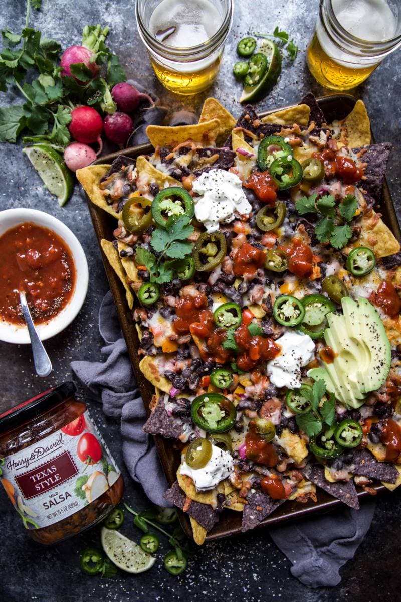 Texas Style Sheet Pan Nachos for Game Day